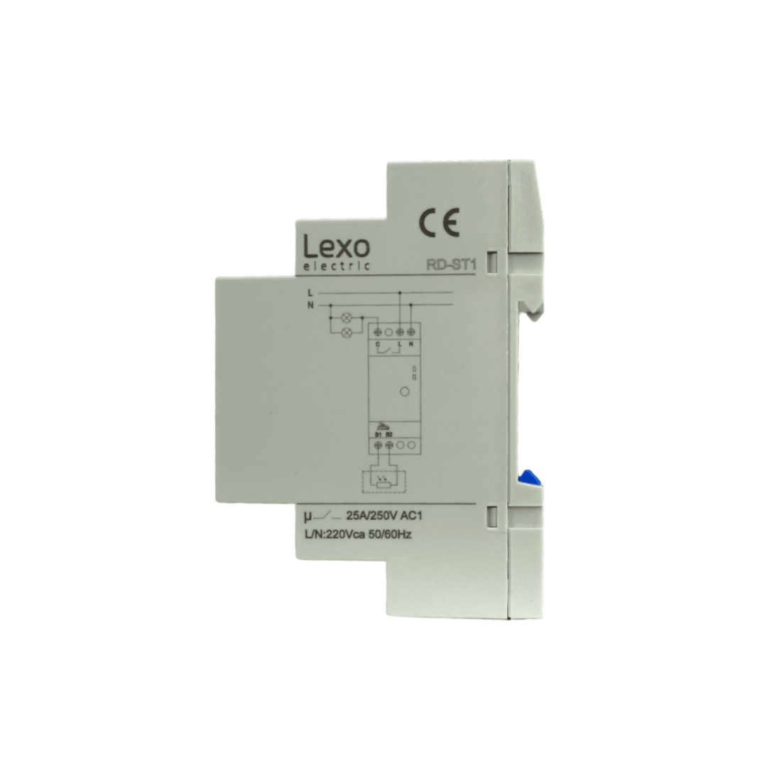 Relé temporizado interruptor crepuscular 220 "ca"