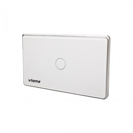 Interruptor Wifi RF Vector Design LN Touch 1 Canal Compatible Con Google Home y Alexa