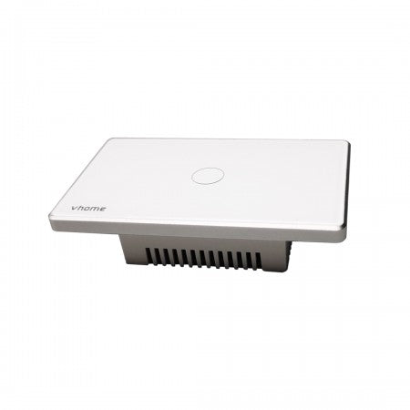 Interruptor Wifi RF Vector Design LN Touch 1 Canal Compatible Con Google Home y Alexa