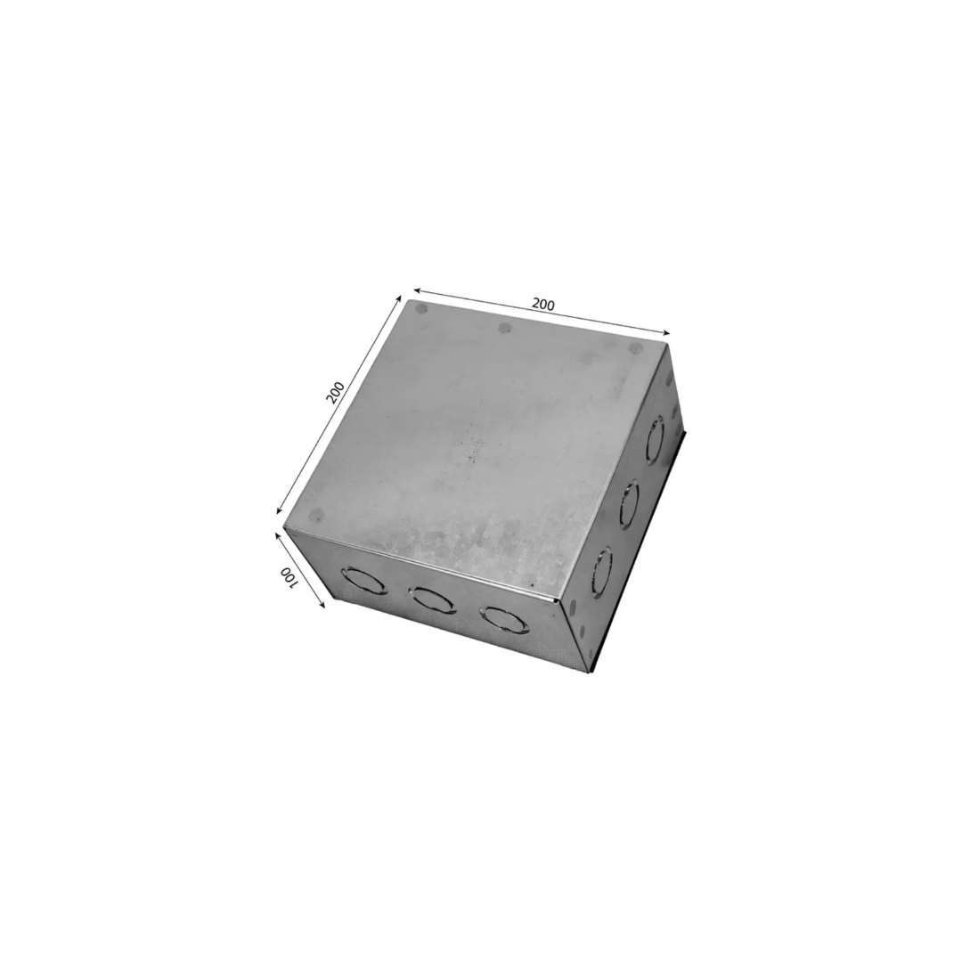Caja metálica pregalvanizada 200*200*100