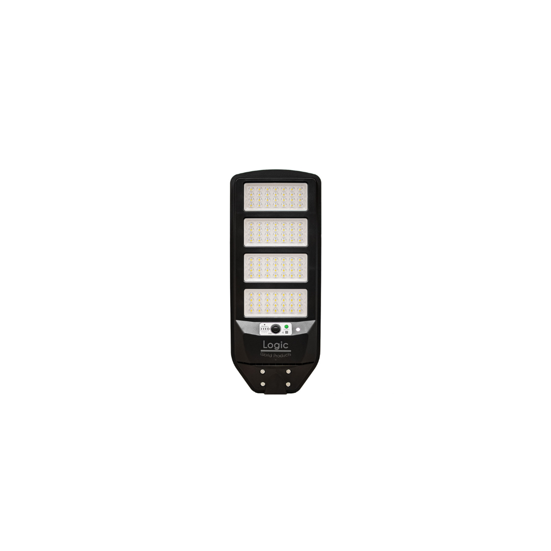 Luminaria solar con sensor S02 200w luz fría