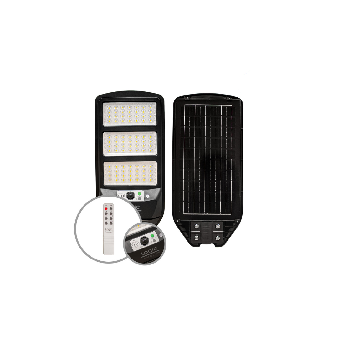Luminaria solar con sensor S02 150w luz fría