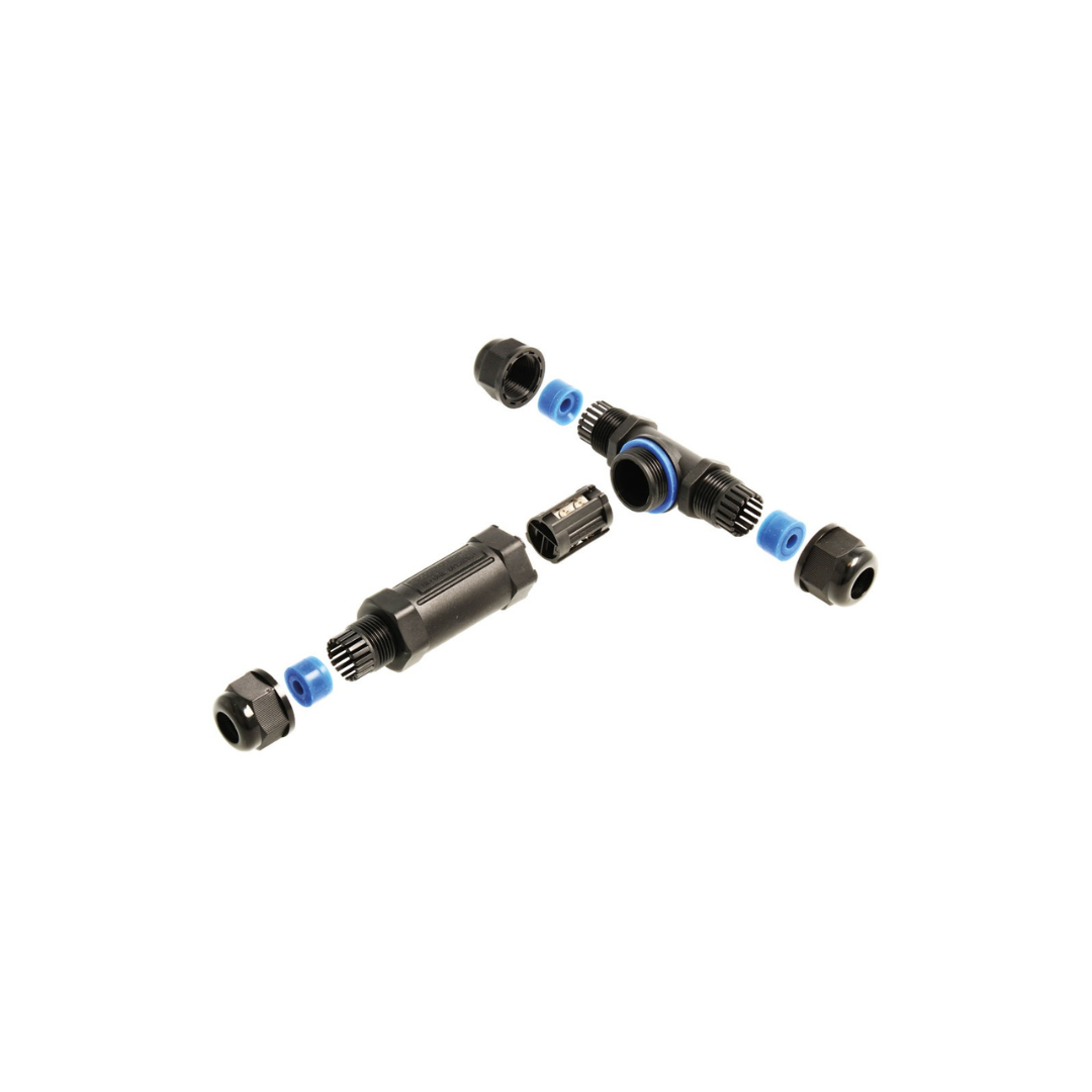 Conector tipo T 0.3-2.5mm 6-11mm 3P 16A IP68