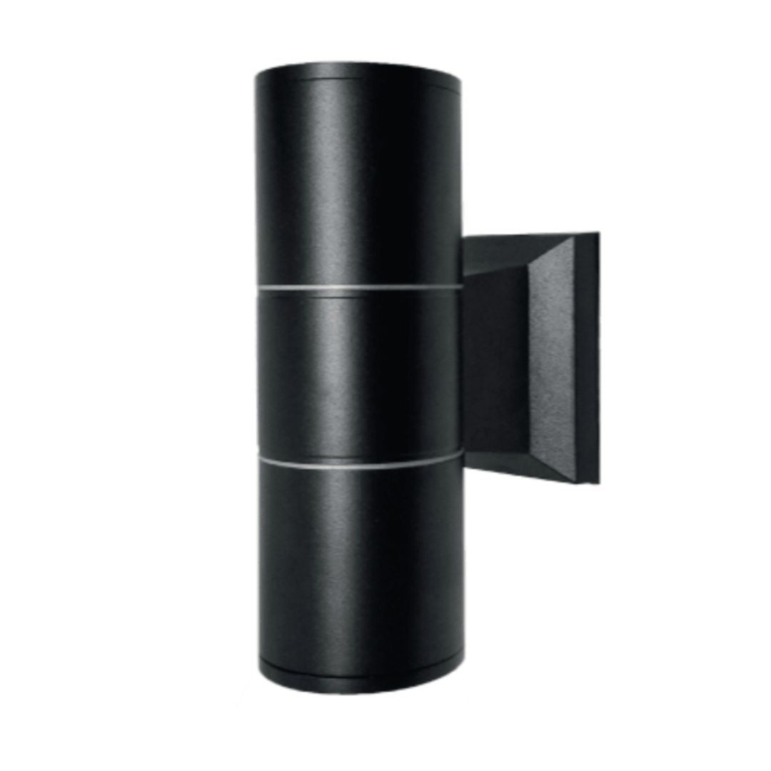 Aplique bidireccional porta ampolletas GU10 negro
