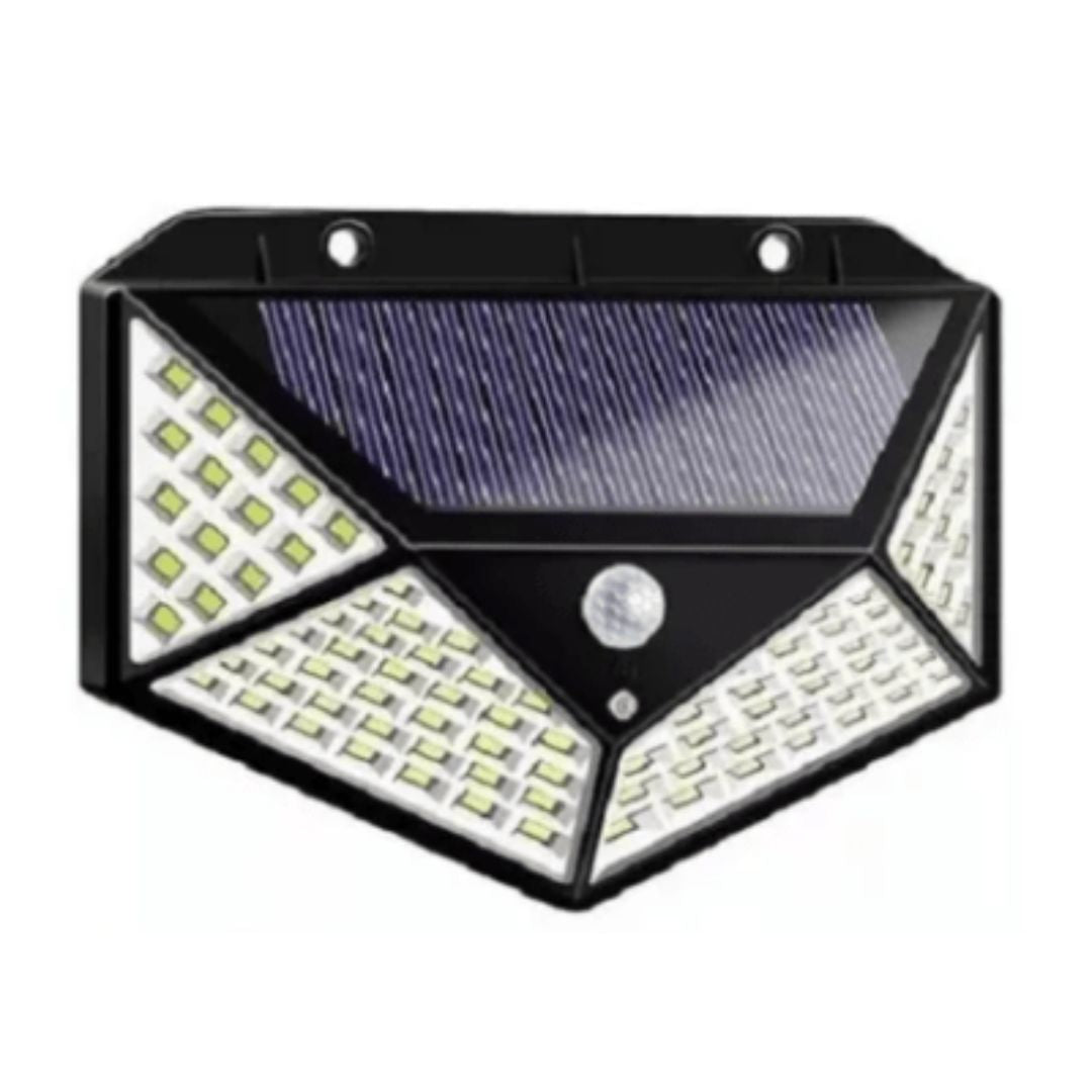Aplique solar de muro 100 led