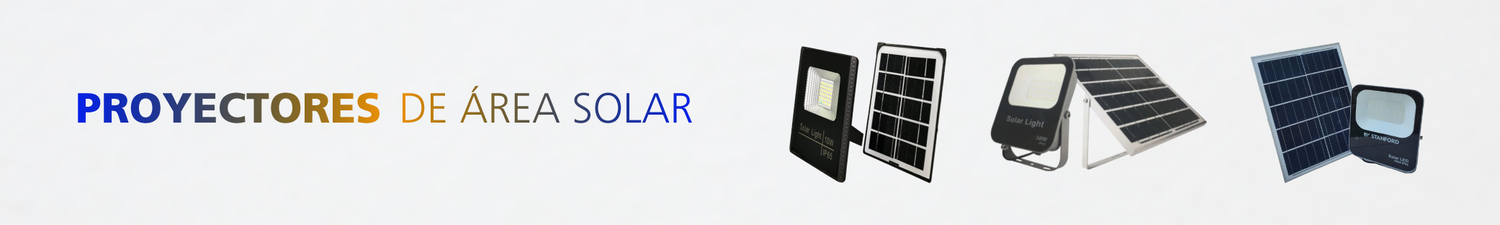 Proyectores de área solar