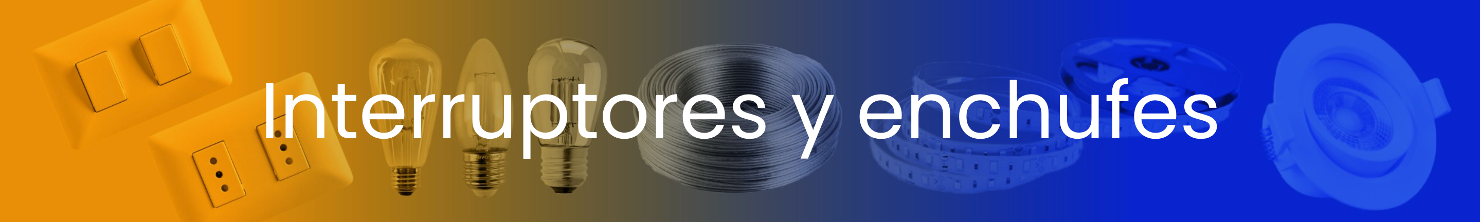 Interruptores y enchufes
