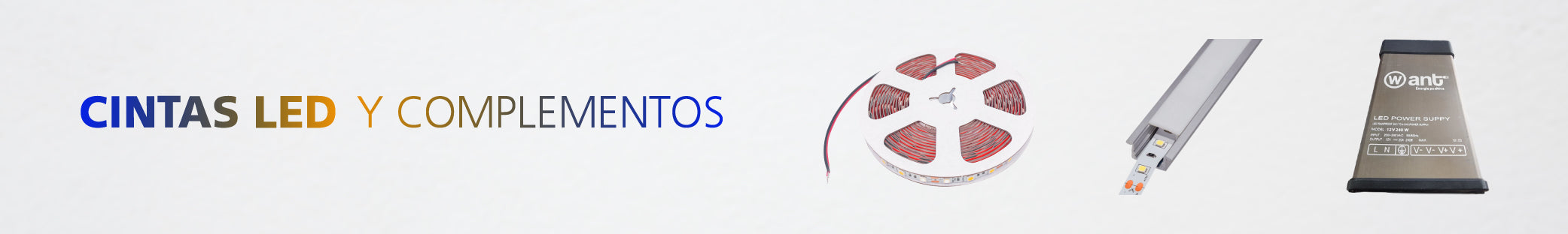 Cintas led y complementos