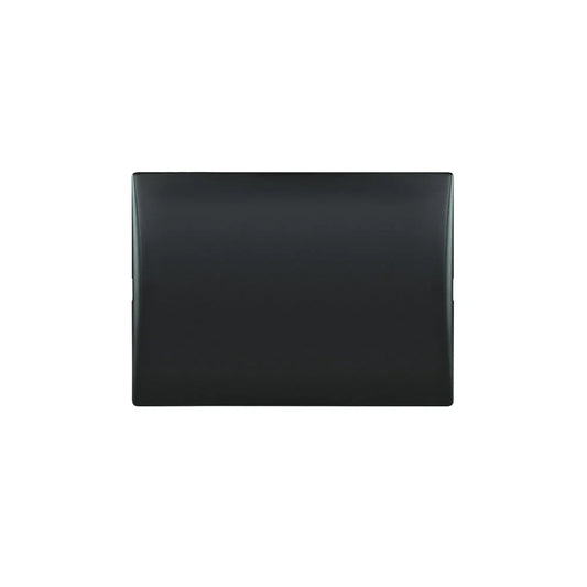 Placa ciega con soporte andes color black