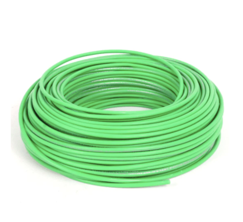 Cable L/ halógenos 2.5MM H07Z1-K verde sec 1Mt