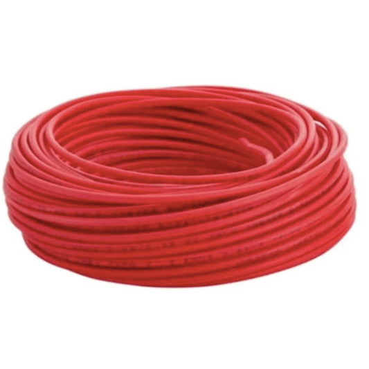 Cable L/ halógenos 6.0MM rojo sec 1Mt