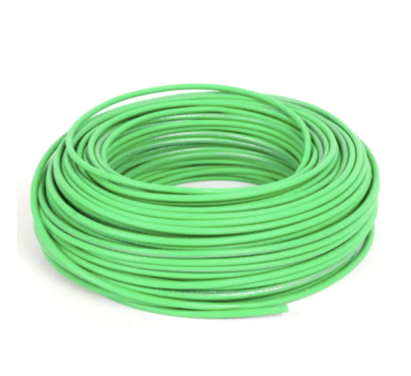 Cable L/ halógenos 6.0MM verde sec 1Mt