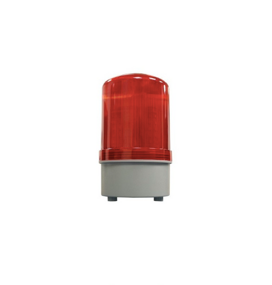 Baliza giratoria LED roja 220V IP44, 100mm