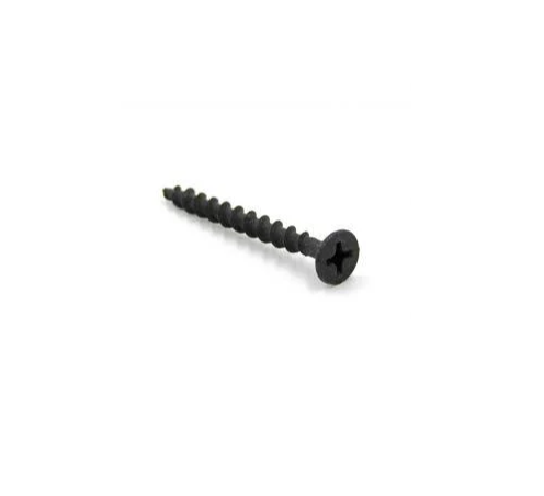 Tornillo drywall negro #6*1-5/8 100u