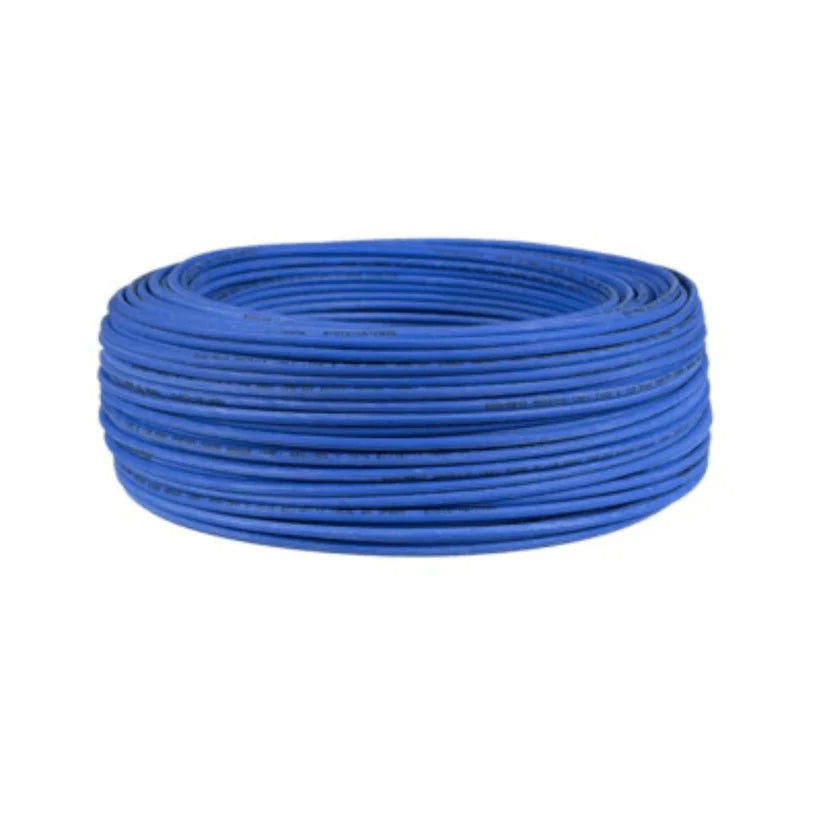 Cable L/ halógenos 4.0MM azul sec 100Mt
