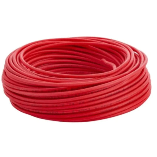 Cable L/ halógenos 4.0MM rojo sec 1Mt