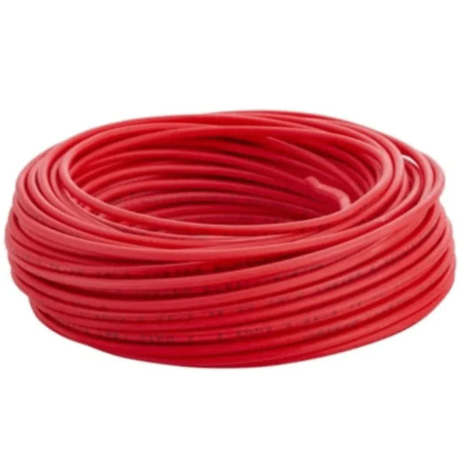 Cable L/ halógenos 4.0MM rojo sec 100Mt