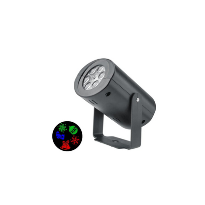 Reflector RGB navideño con imágenes exterior 12 modelos