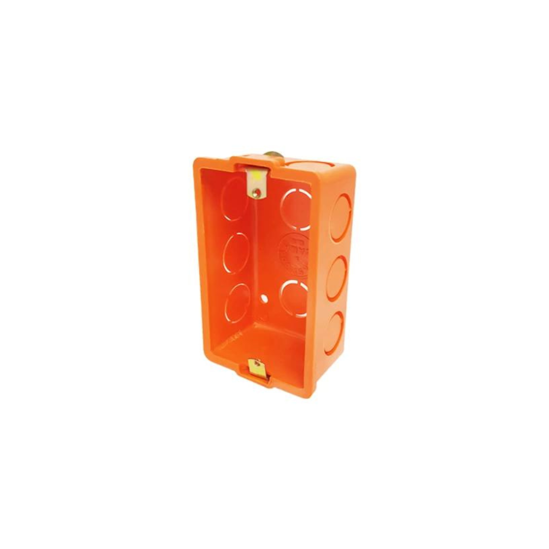 Caja derivación tabaquería naranja