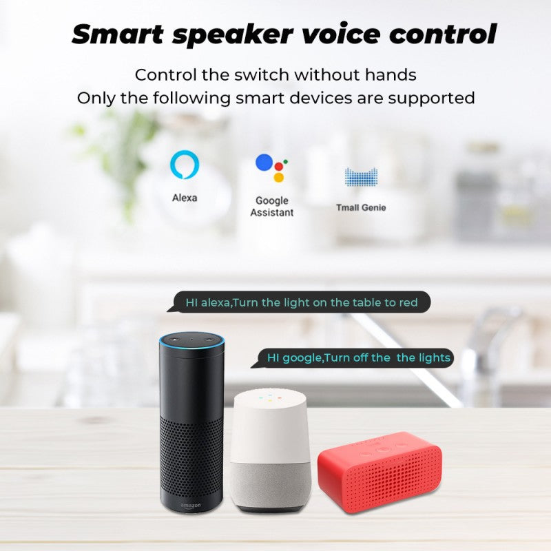 Modulo interruptor o enchufe wifi mini 16A compatible con Alexa y Google