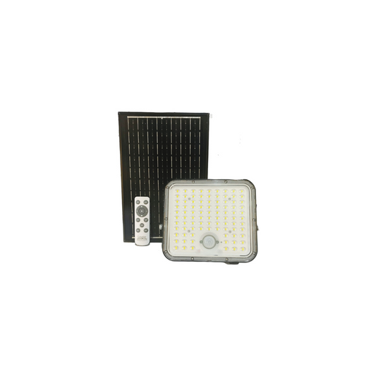 Proyector led solar con sensor PIR 100W