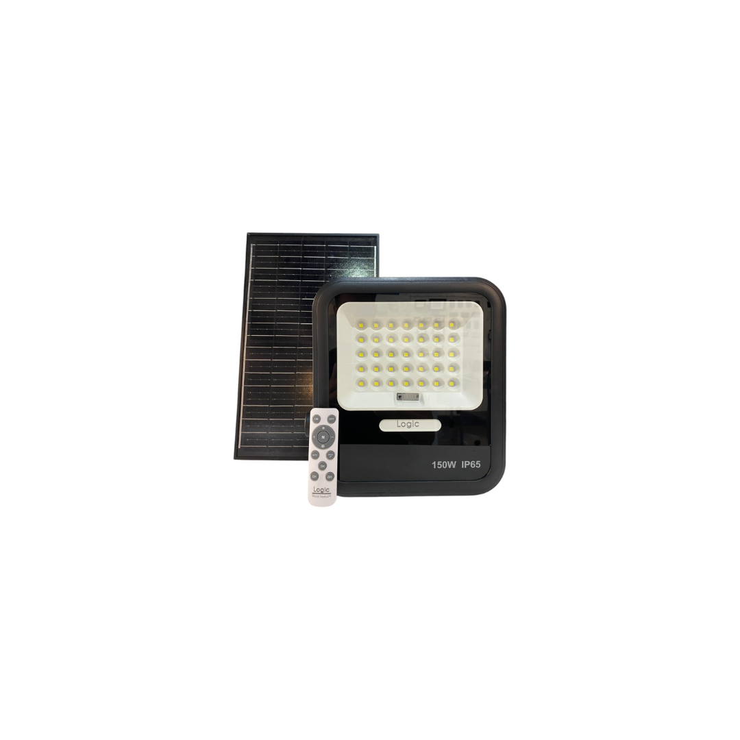 Proyector led solar 150W sol light luz fría