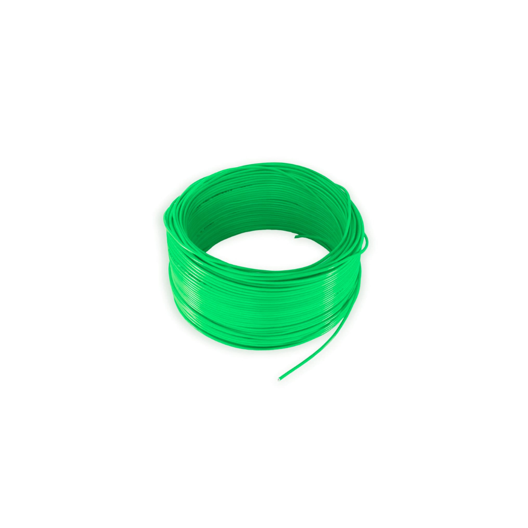Cable TAC 18 AWG 600V verde 1Mts