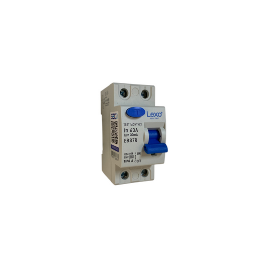 Interruptor diferencial 2X63A 30mA tipo A certificado