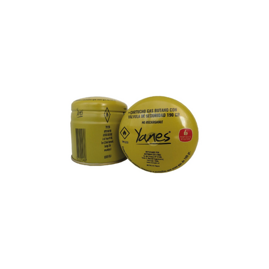 Cartucho gas butano 190 grs
