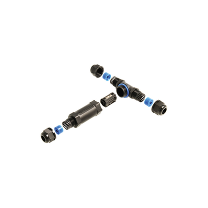 Conector tipo T 0.3-2.5mm 6-11mm 3P 16A IP68