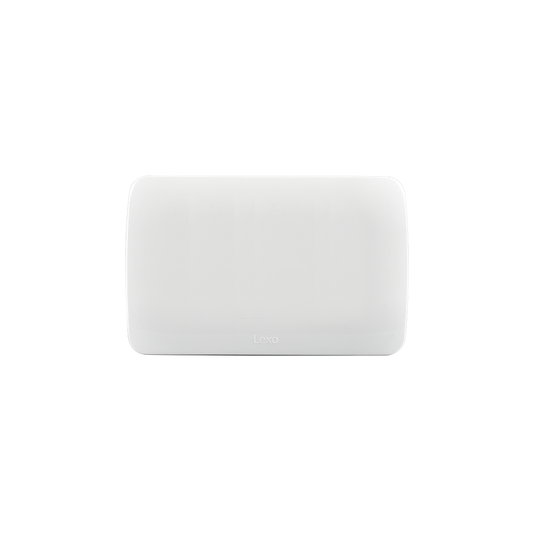 Placa ciega armada color blanco