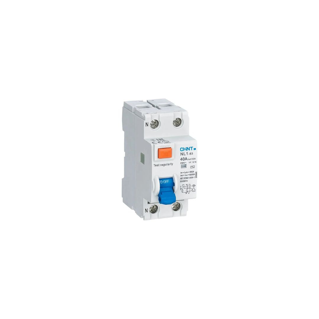 Interruptor diferencial 2X40A 30mA tipo AC 6kA