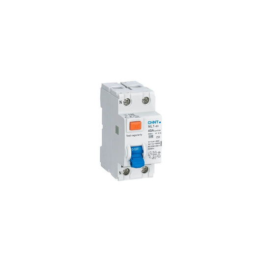 Interruptor diferencial 2X40A 30mA tipo AC 6kA