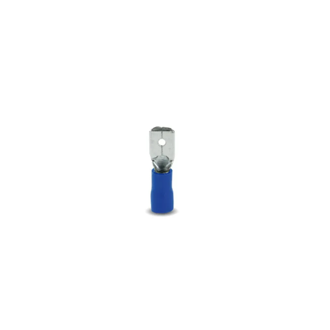 Terminal macho paleta 14-16 azul 2.4mm c/u