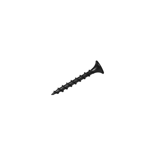 Tornillo drywall negro 6*1 100u