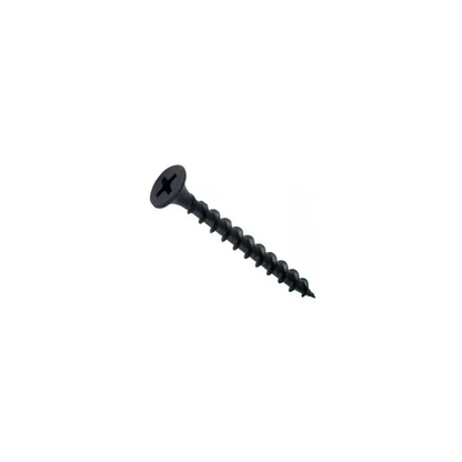 Tornillo drywall negro 6*1 100u