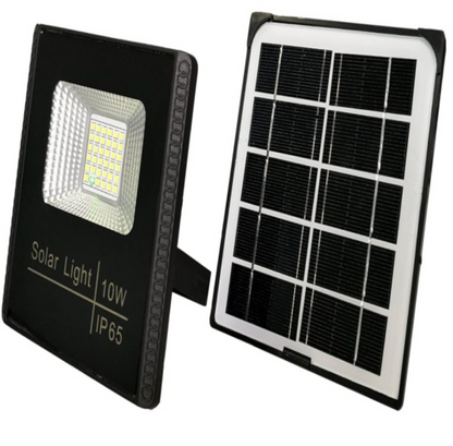 Proyector led solar 10w luz fría