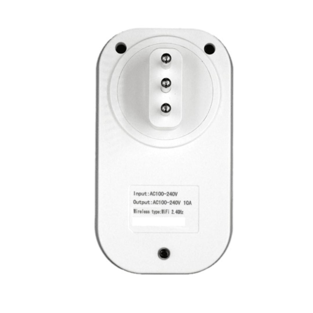 Enchufe y medidor de consumo wifi inteligente 16A  compatible con Google Home y Alexa