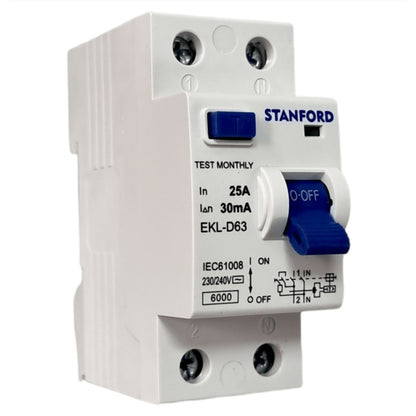 Interruptor diferencial 2X25A 30mA certificado